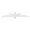 Ekena Millwork Kennewick Architectural Grade PVC Gable Bracket, 72"W x 12"H x 2"D x 4"F, 4/12 Pitch GBP072X12X0204KEN00 - alternate 2